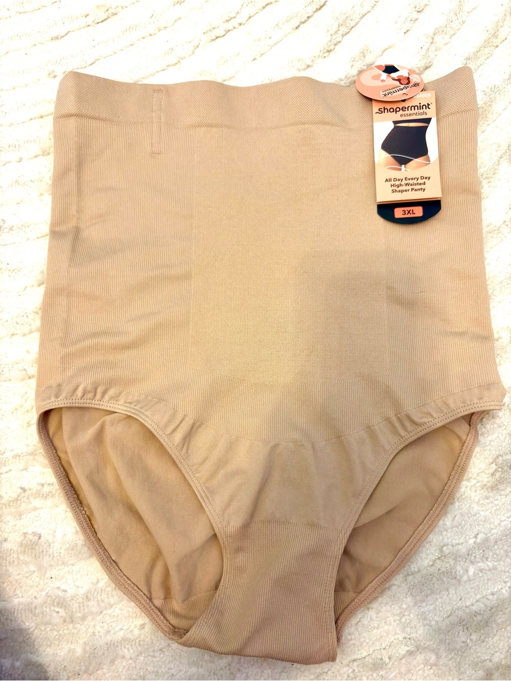 Shapermint High-Waist Shaping Shorts in Nude Size 3XL BRAND NEW NEVER WORN.